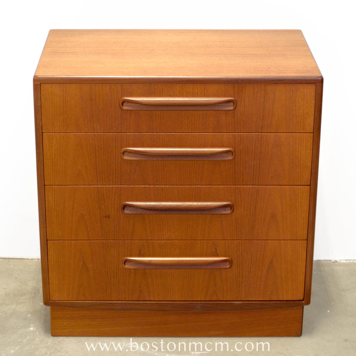 G-Plan “Fresco” Teak 4 Drawer Dresser - #A2320