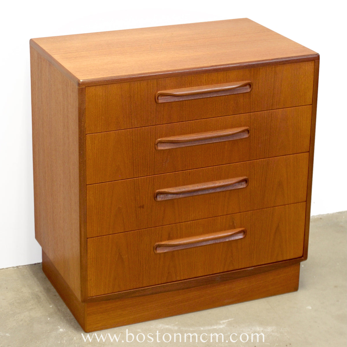 G-Plan “Fresco” Teak 4 Drawer Dresser - #A2320