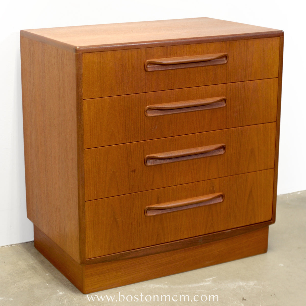 G-Plan “Fresco” Teak 4 Drawer Dresser - #A2320