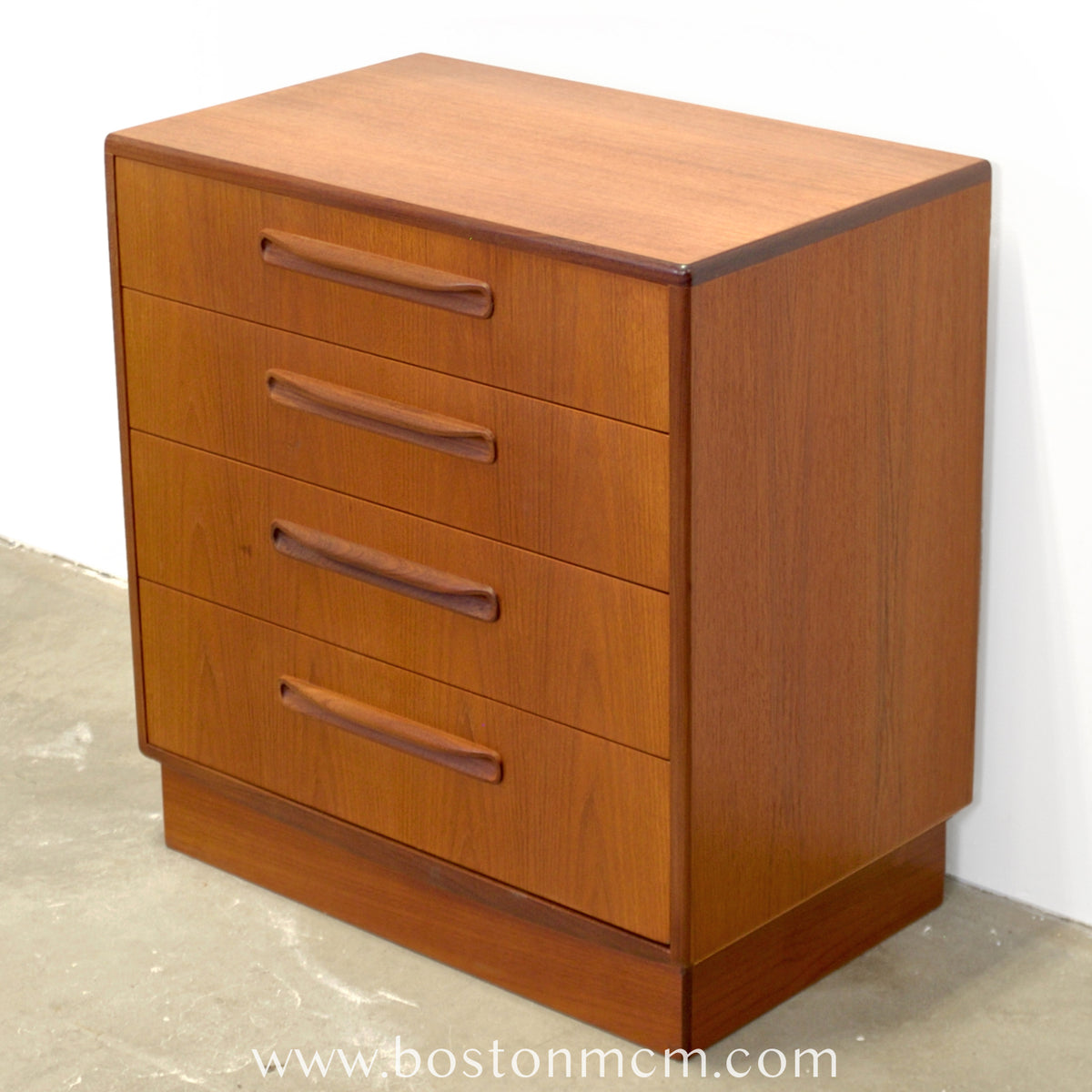 G-Plan “Fresco” Teak 4 Drawer Dresser - #A2320