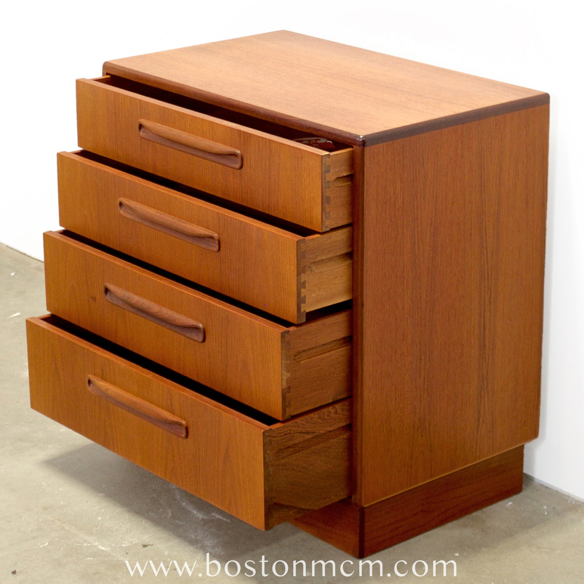 G-Plan “Fresco” Teak 4 Drawer Dresser - #A2320