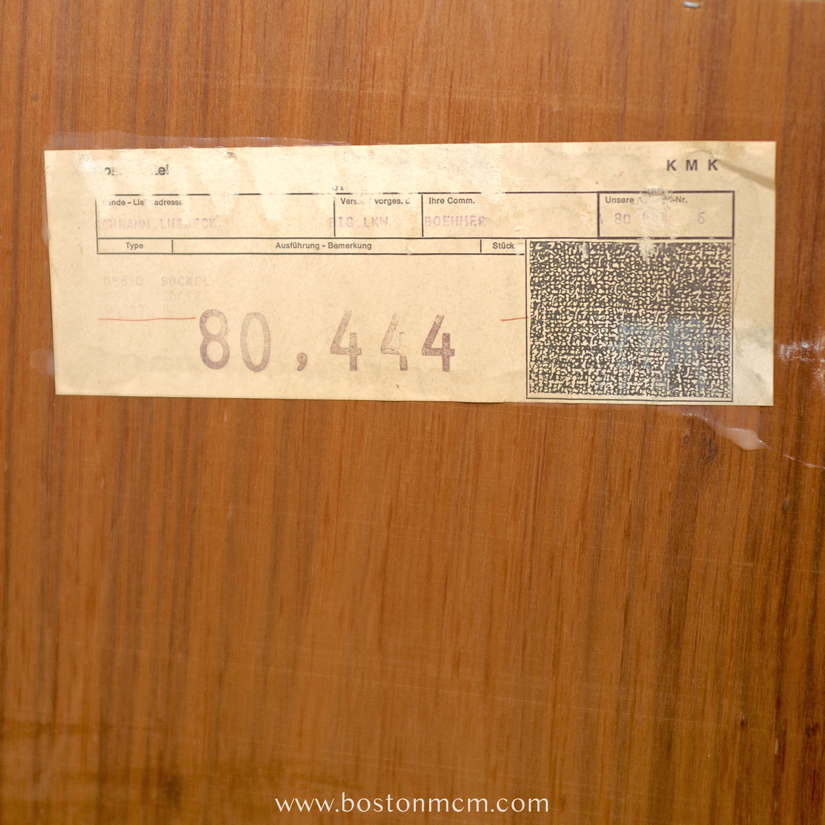 WK Möbel Model No. 463 Teak Sideboard - #A1922