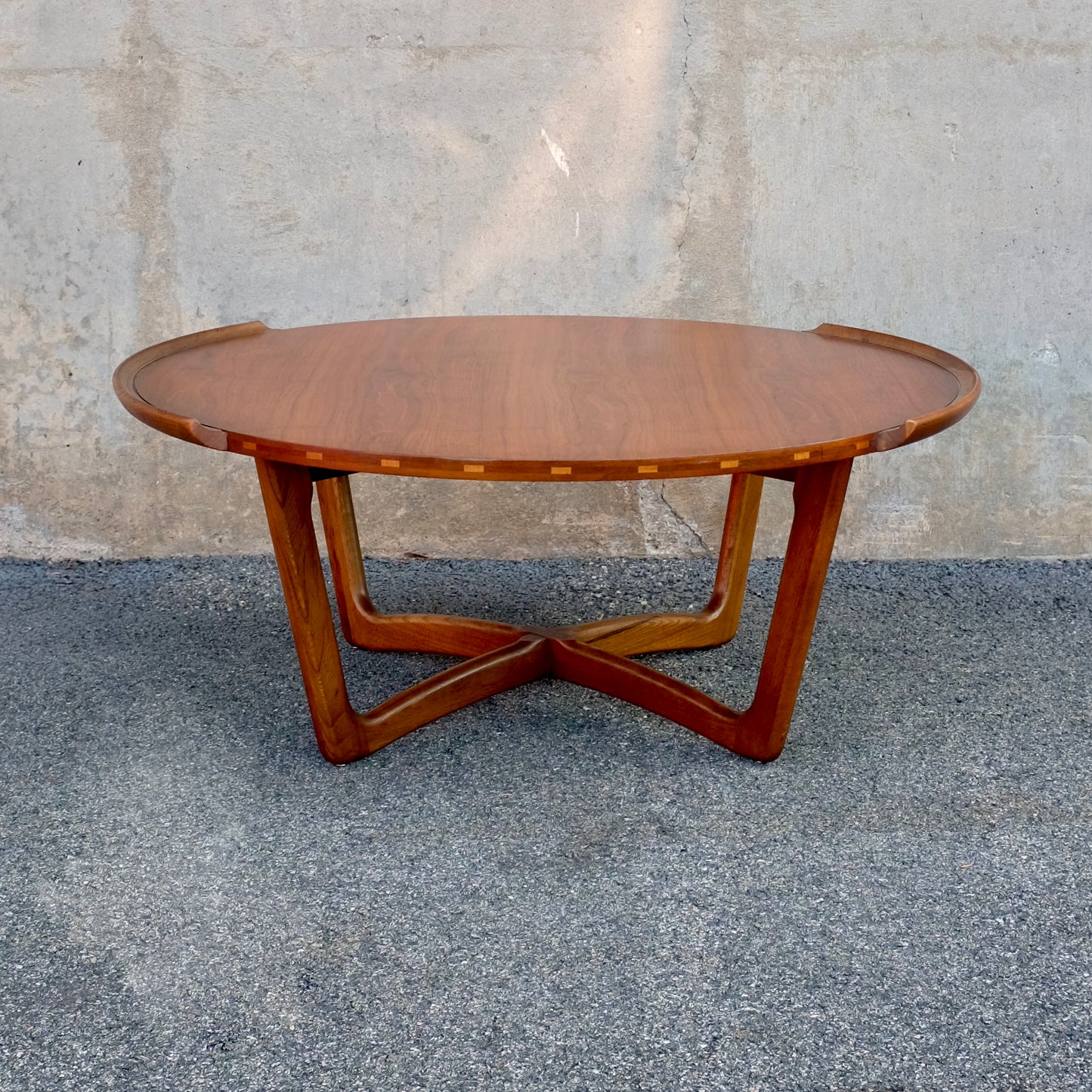 Lane Furniture "Vogue" Walnut Coffee Table