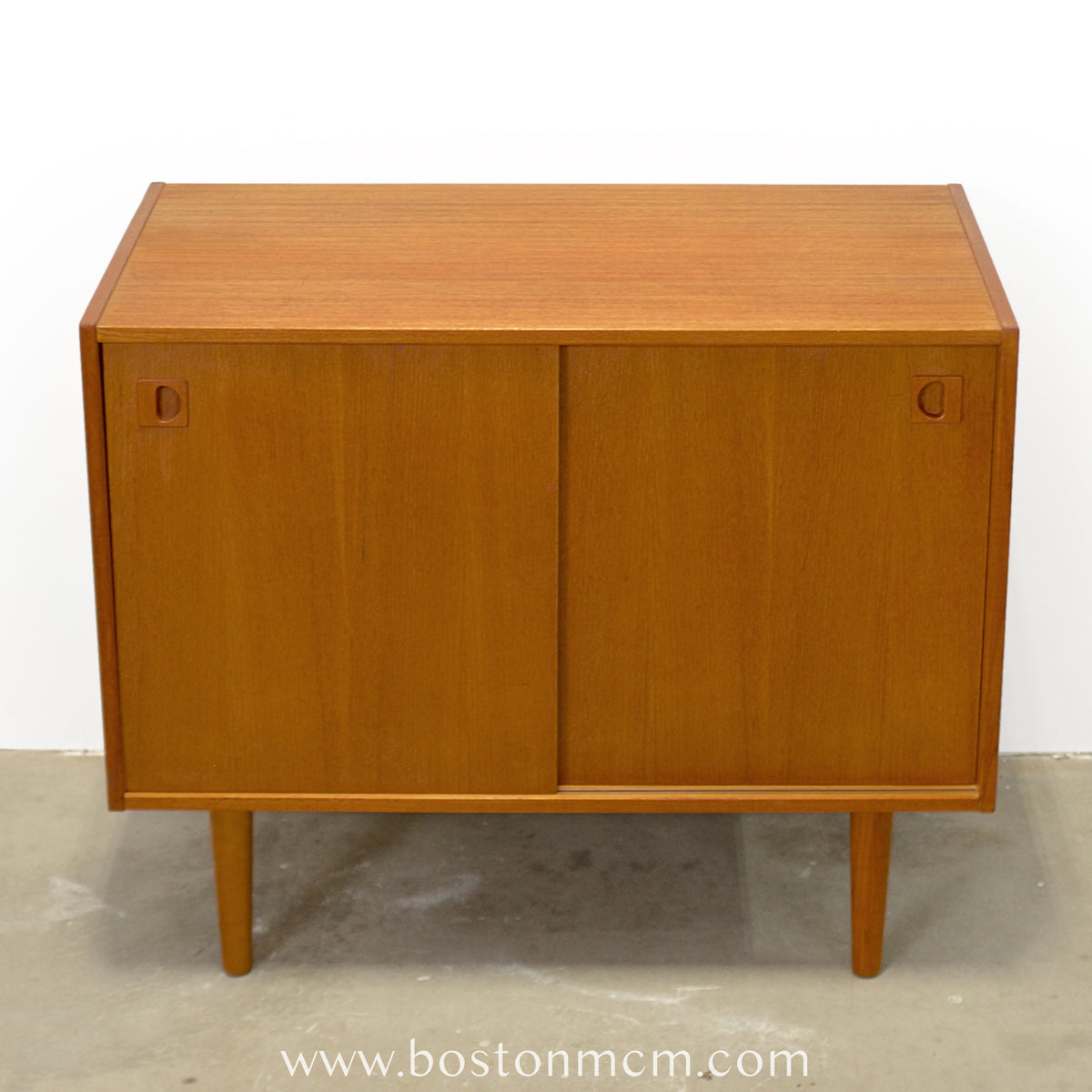 Swedish Teak Record Cabinet / Small Sideboard - #A1864