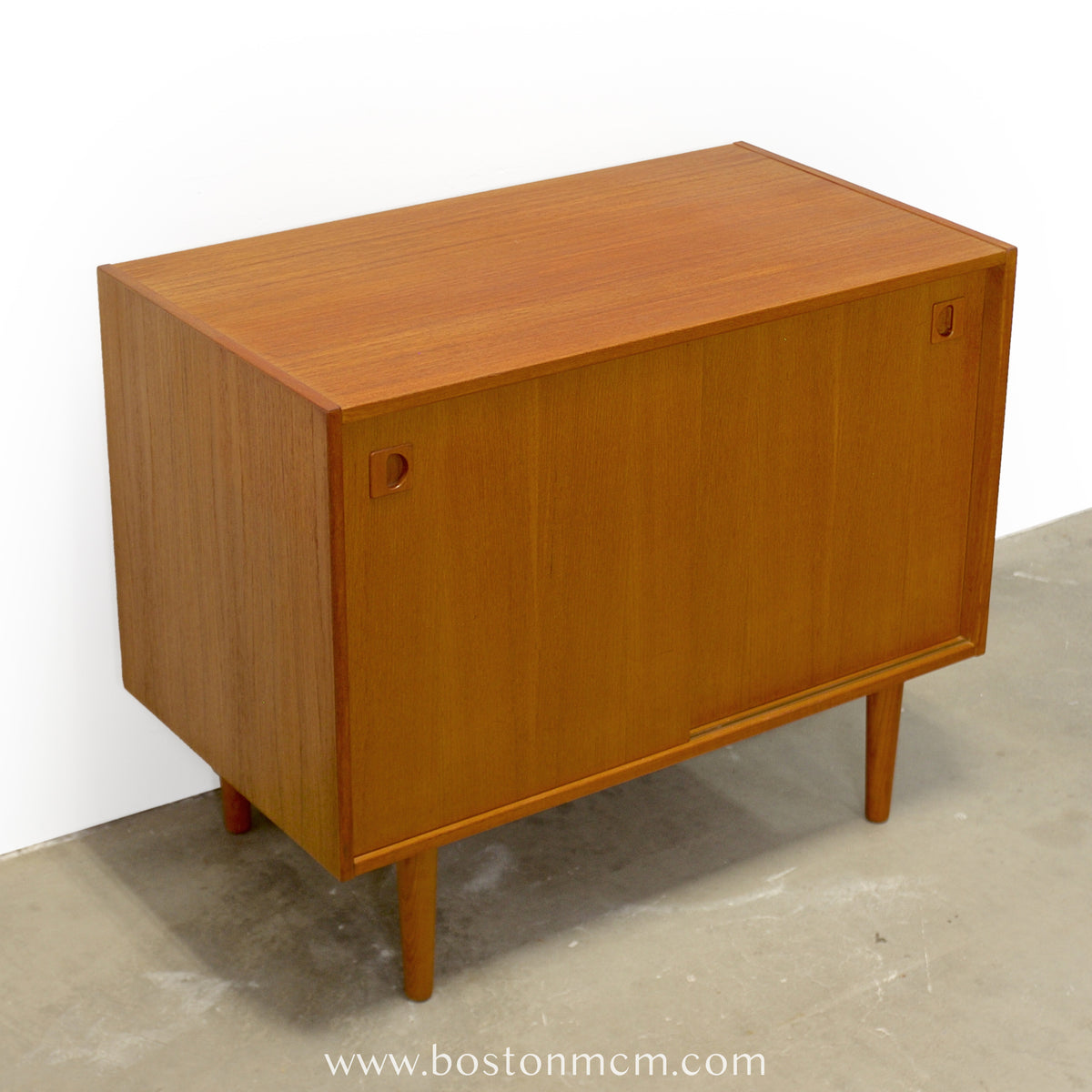 Swedish Teak Record Cabinet / Small Sideboard - #A1864