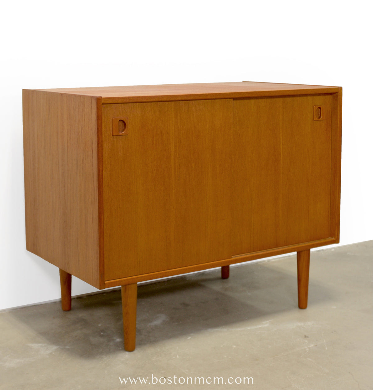 Swedish Teak Record Cabinet / Small Sideboard - #A1864