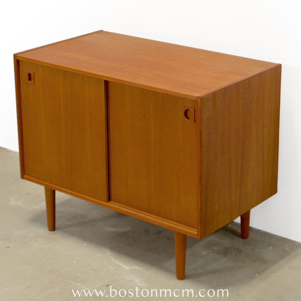 Swedish Teak Record Cabinet / Small Sideboard - #A1864