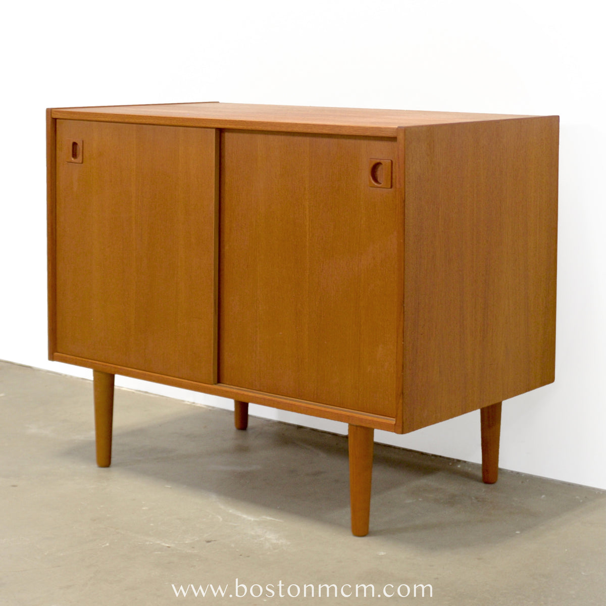 Swedish Teak Record Cabinet / Small Sideboard - #A1864