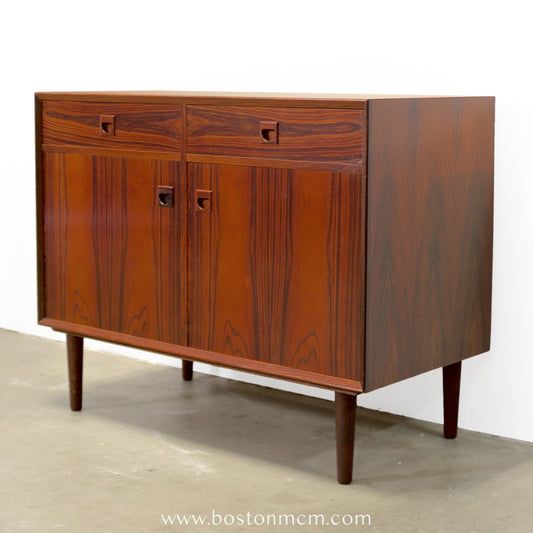 Brouer Møbelfabrik Rosewood Record Cabinet / Sideboard Designed by Erik Brouer - #A1859