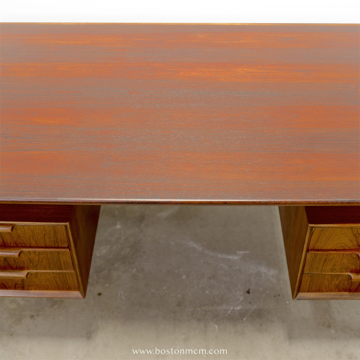 Omann Jun. Møbelfabrik  Model No. 75 Rosewood Desk - #A2251