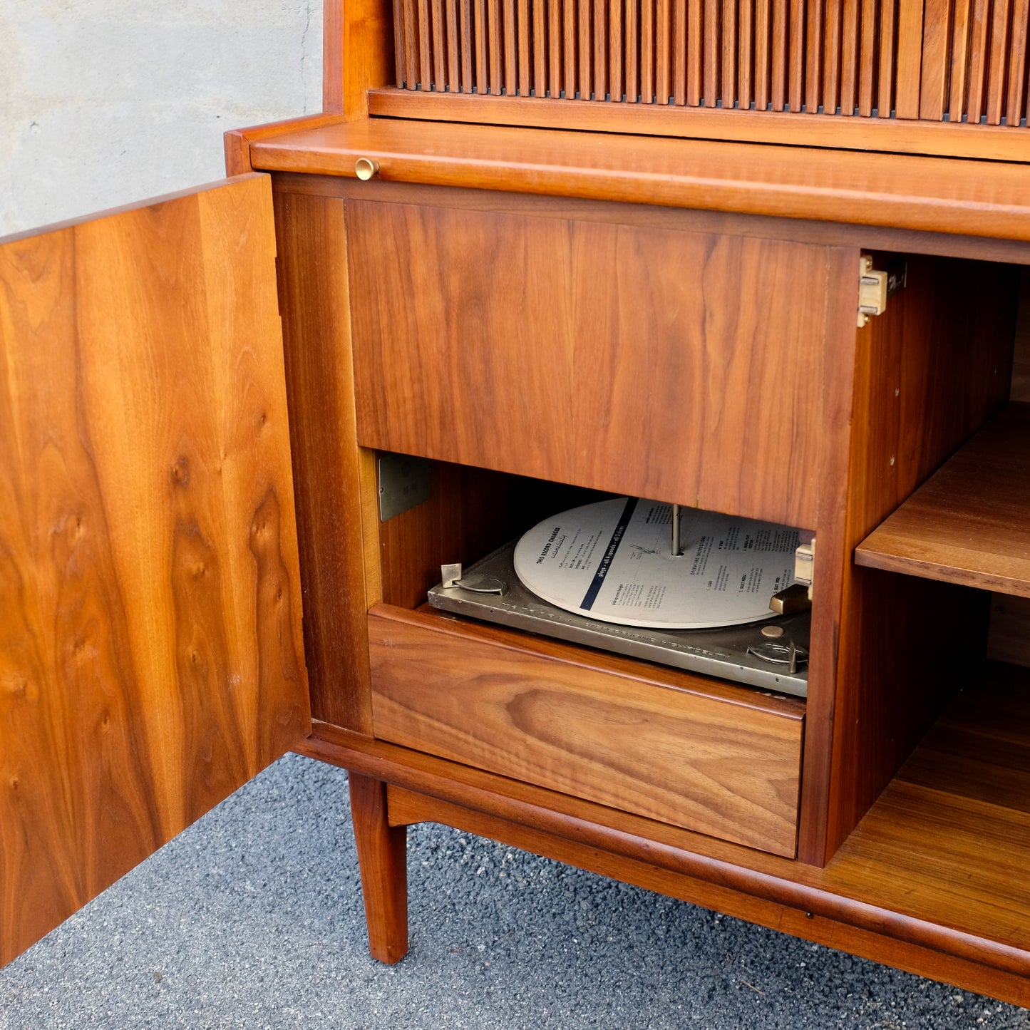 Drexel Furniture "Declaration" Secretary Desk & Bookcase with Stereo Console
