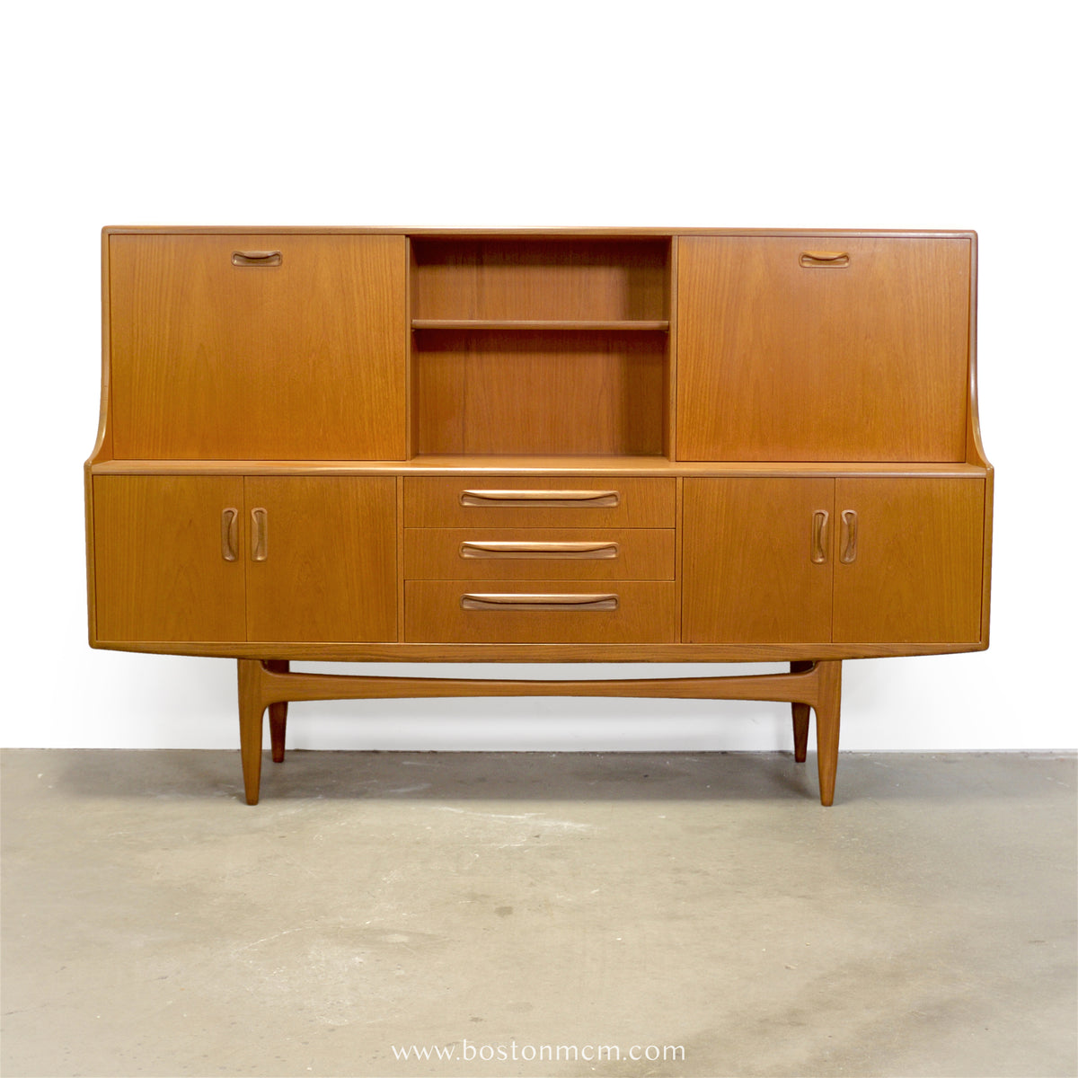G-Plan Furniture British Teak Highboard / Dry Bar - #A2329