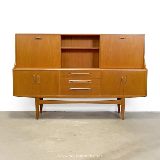 G-Plan Furniture British Teak Highboard / Dry Bar - #A2329