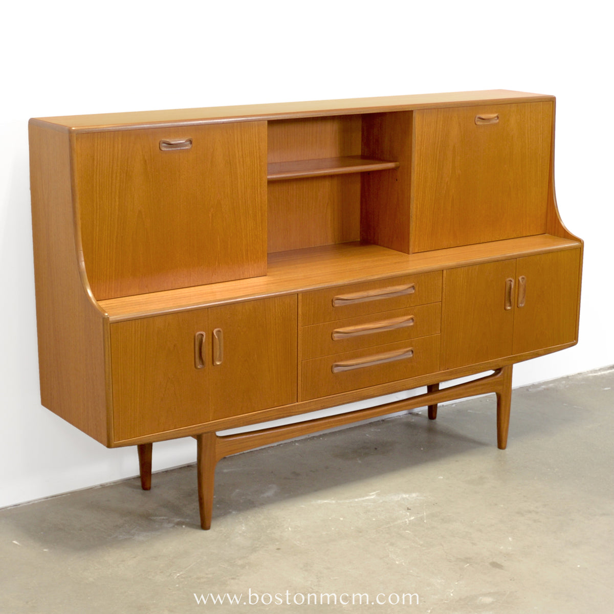 G-Plan Furniture British Teak Highboard / Dry Bar - #A2329