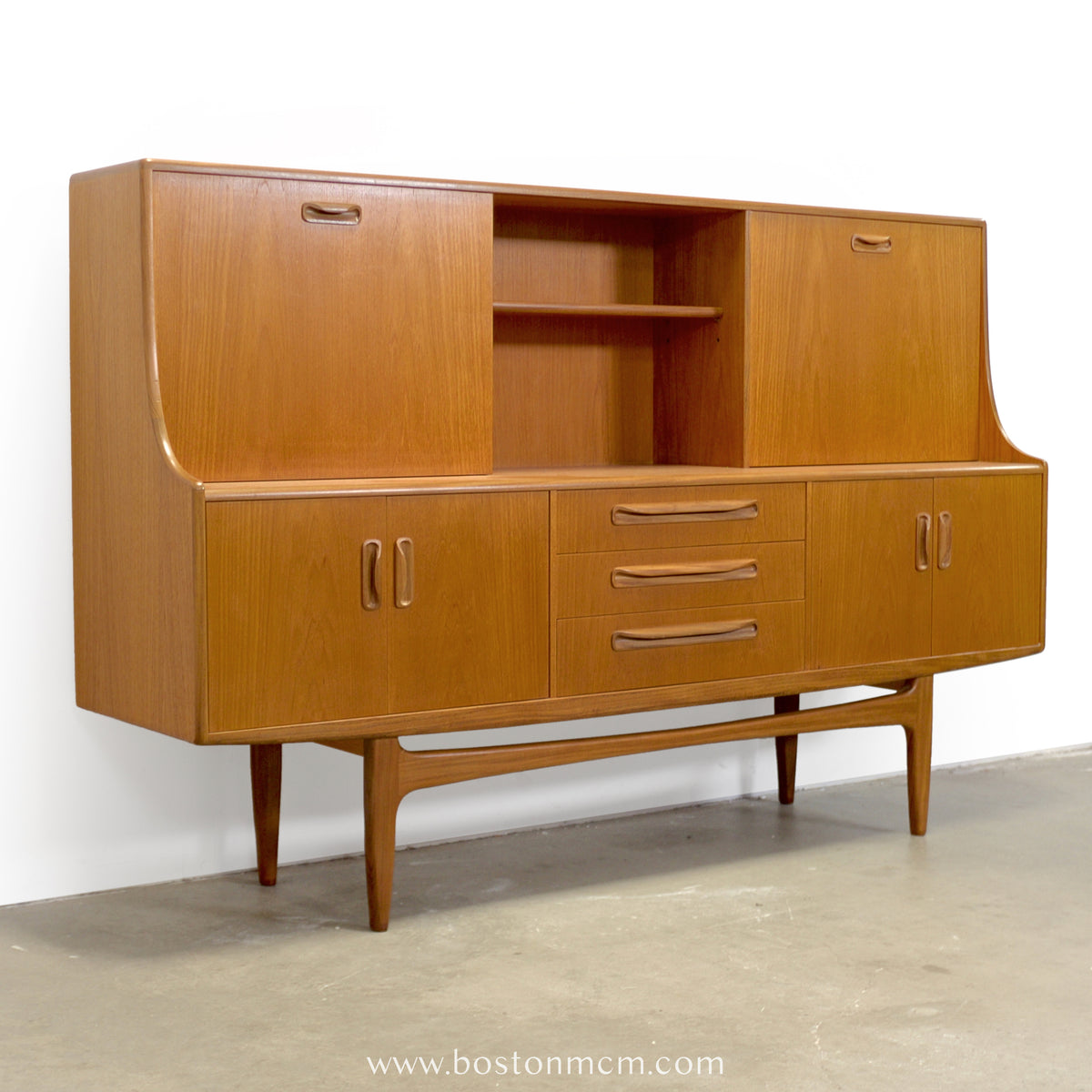 G-Plan Furniture British Teak Highboard / Dry Bar - #A2329