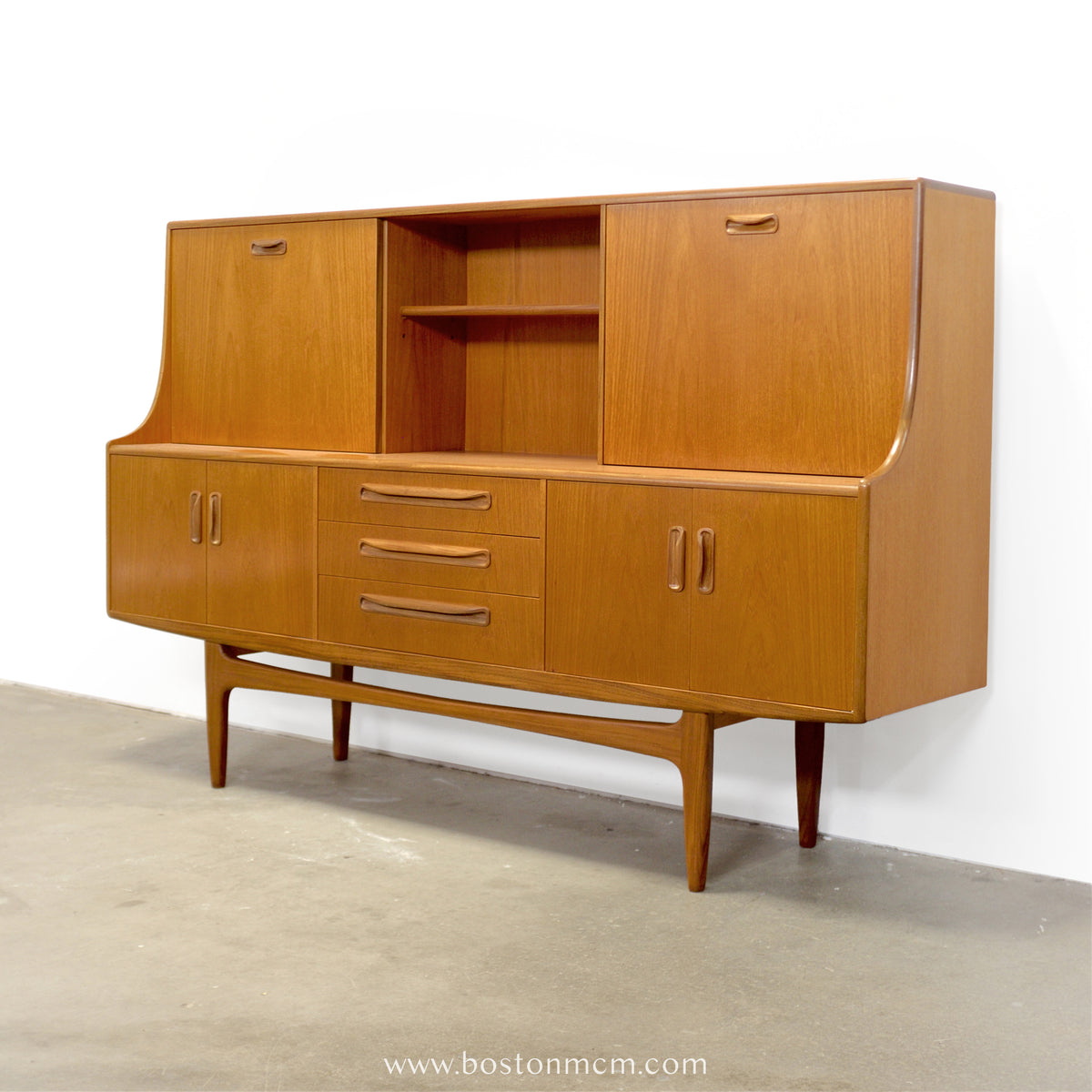G-Plan Furniture British Teak Highboard / Dry Bar - #A2329