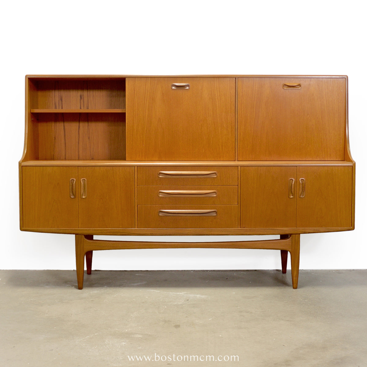 G-Plan Furniture British Teak Highboard / Dry Bar - #A2329