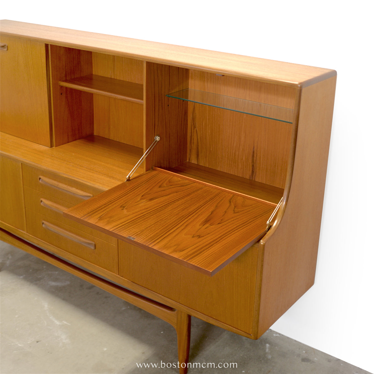 G-Plan Furniture British Teak Highboard / Dry Bar - #A2329