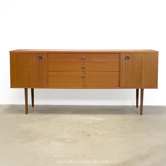British Teak Sideboard, Tentatively ID’d by Avalon Furniture - #A2321