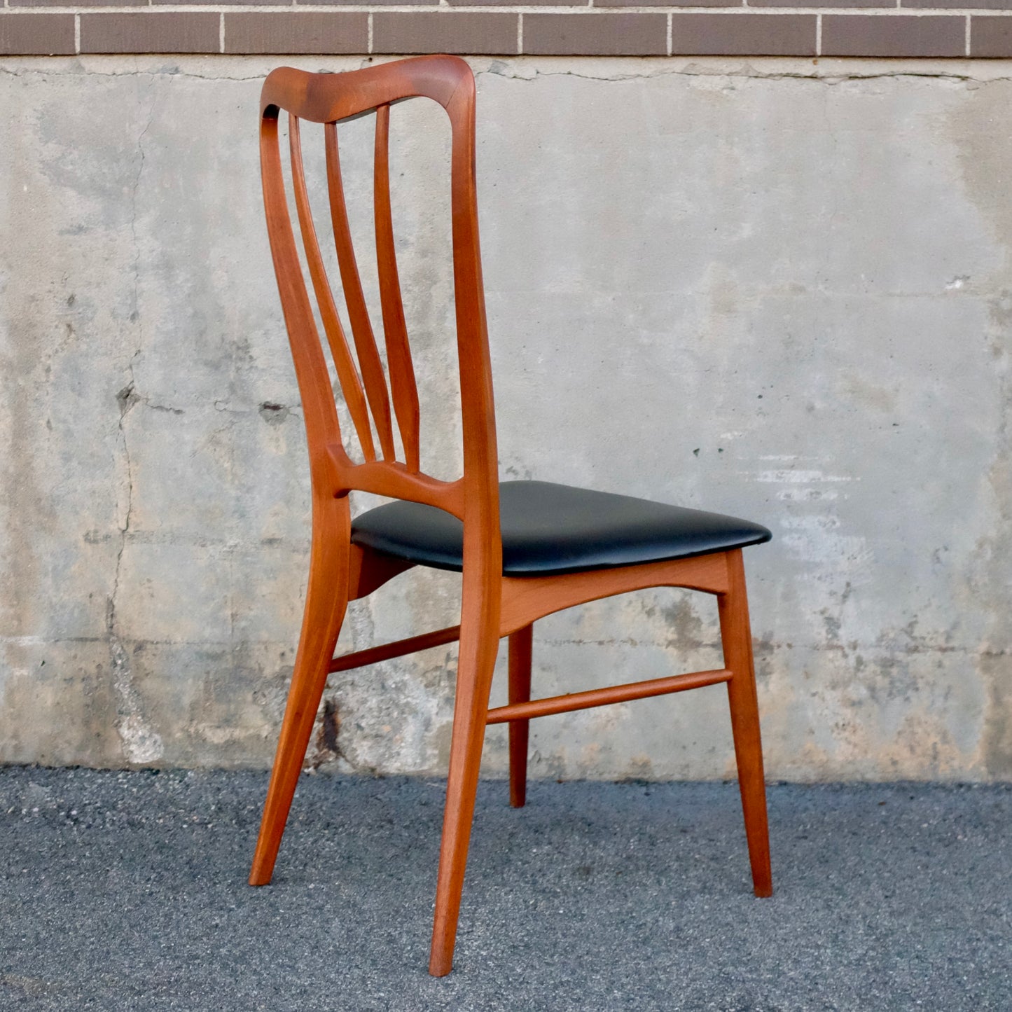Koefoeds Hornslet "Ingrid" Teak Dining Chairs - Set of 5