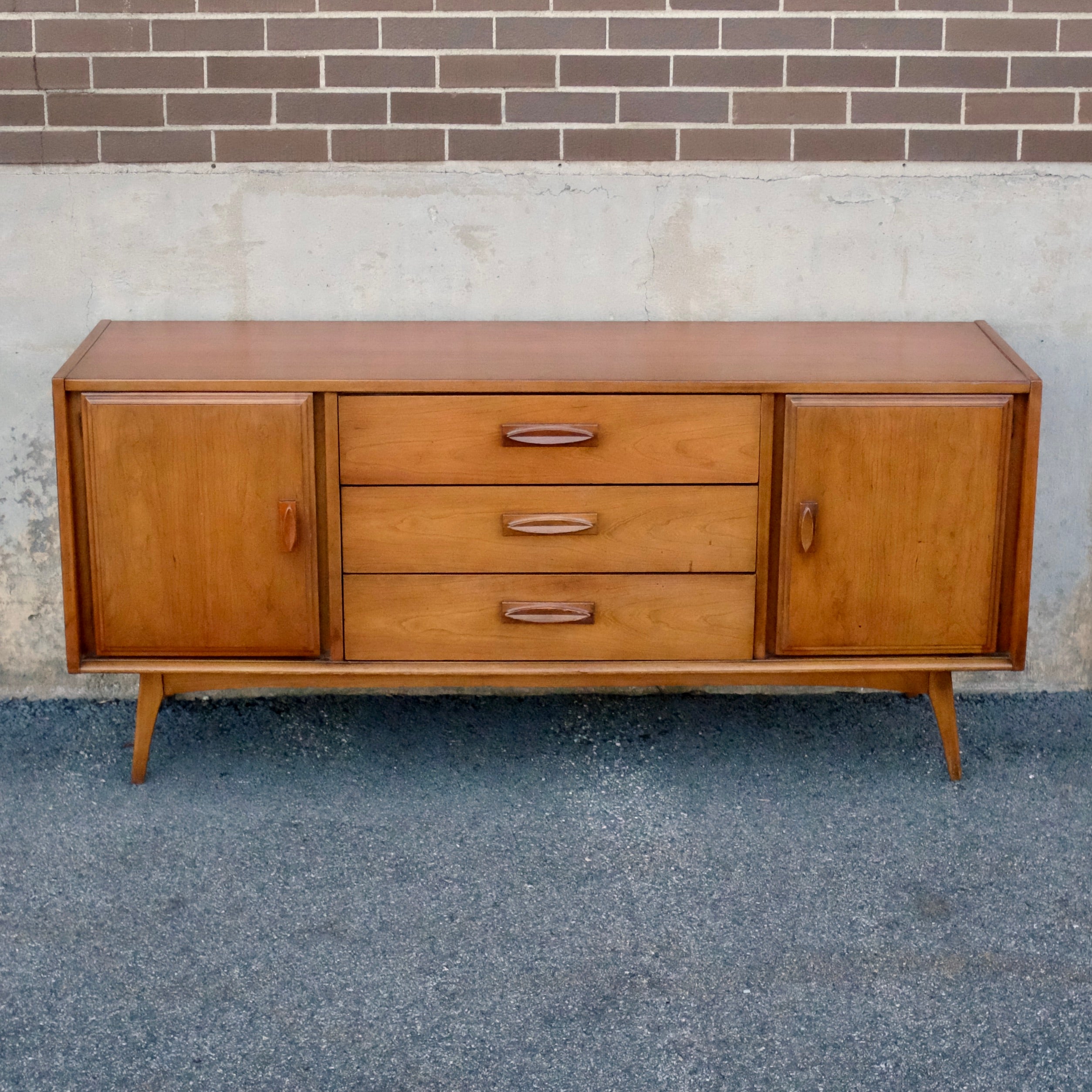 Cherry credenza deals sideboard