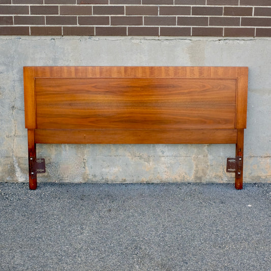 American of Martinsville "Accord" Walnut Headboard