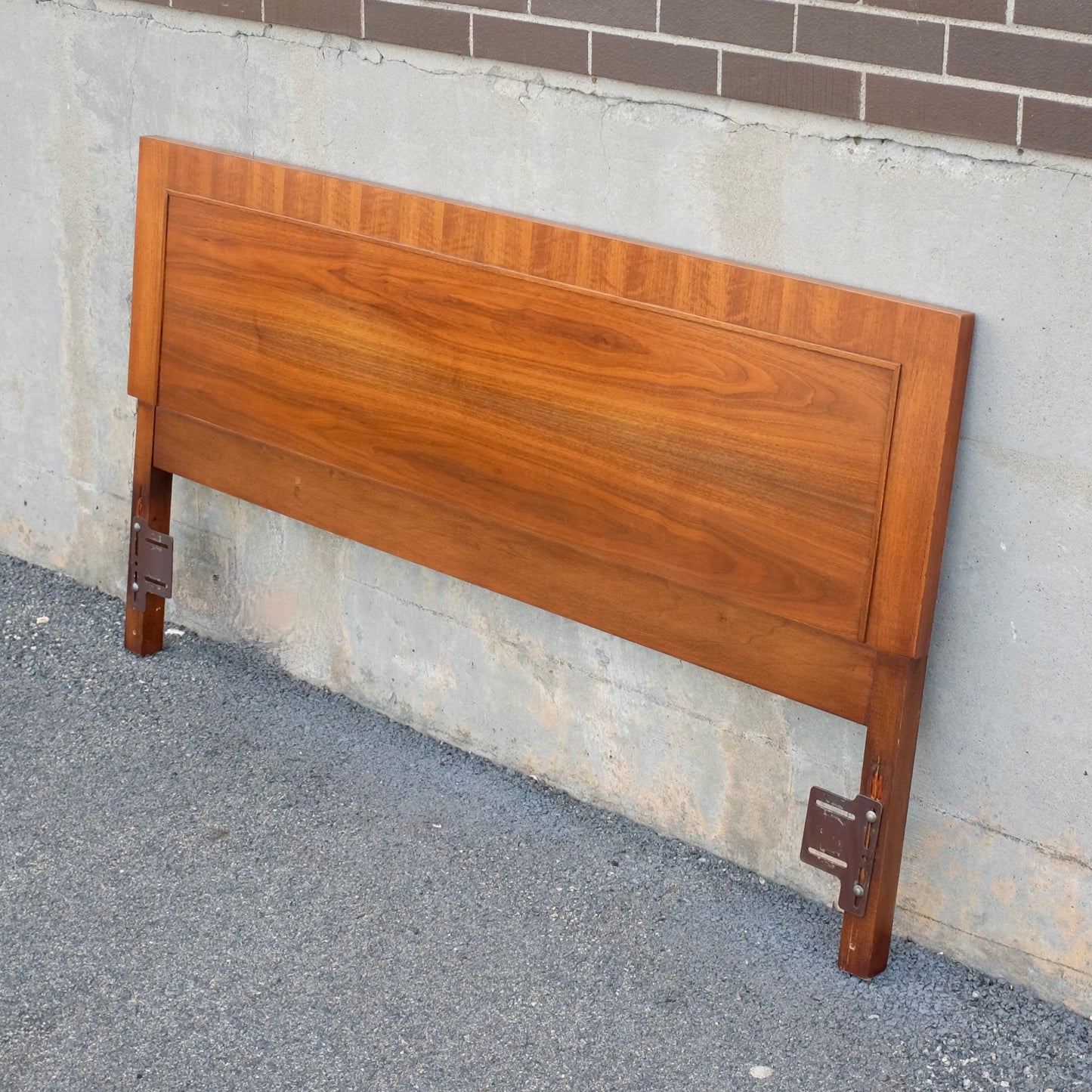 American of Martinsville "Accord" Walnut Headboard