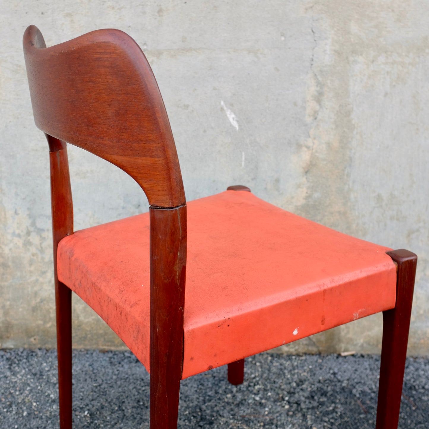 Mogens Kold Set of 6 Teak Dining Chairs Designed by Arne Hovmand Olsen