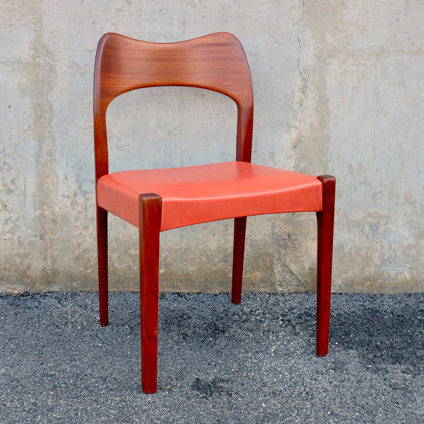 Mogens Kold Set of 8 Teak Dining Chairs Designed by Arne Hovmand Olsen