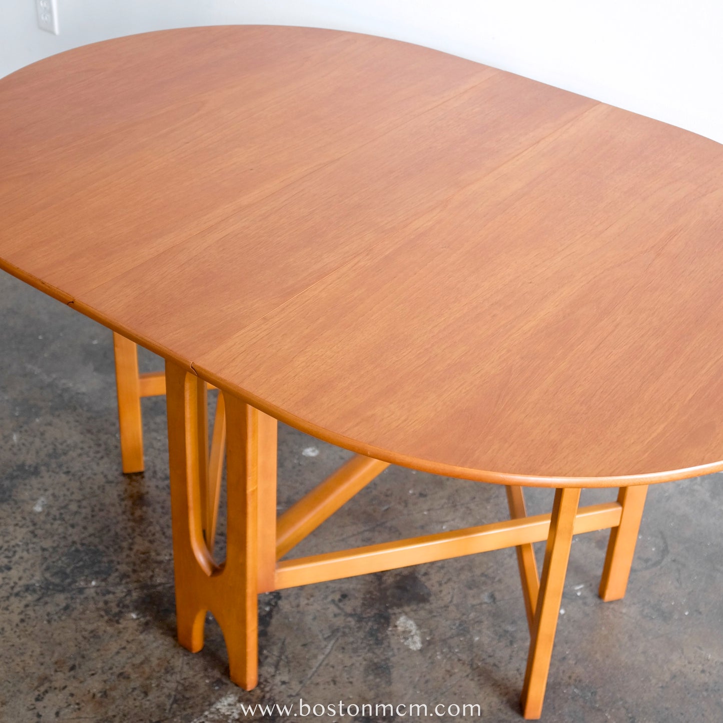 Nathan Furniture Teak Drop Leaf Table