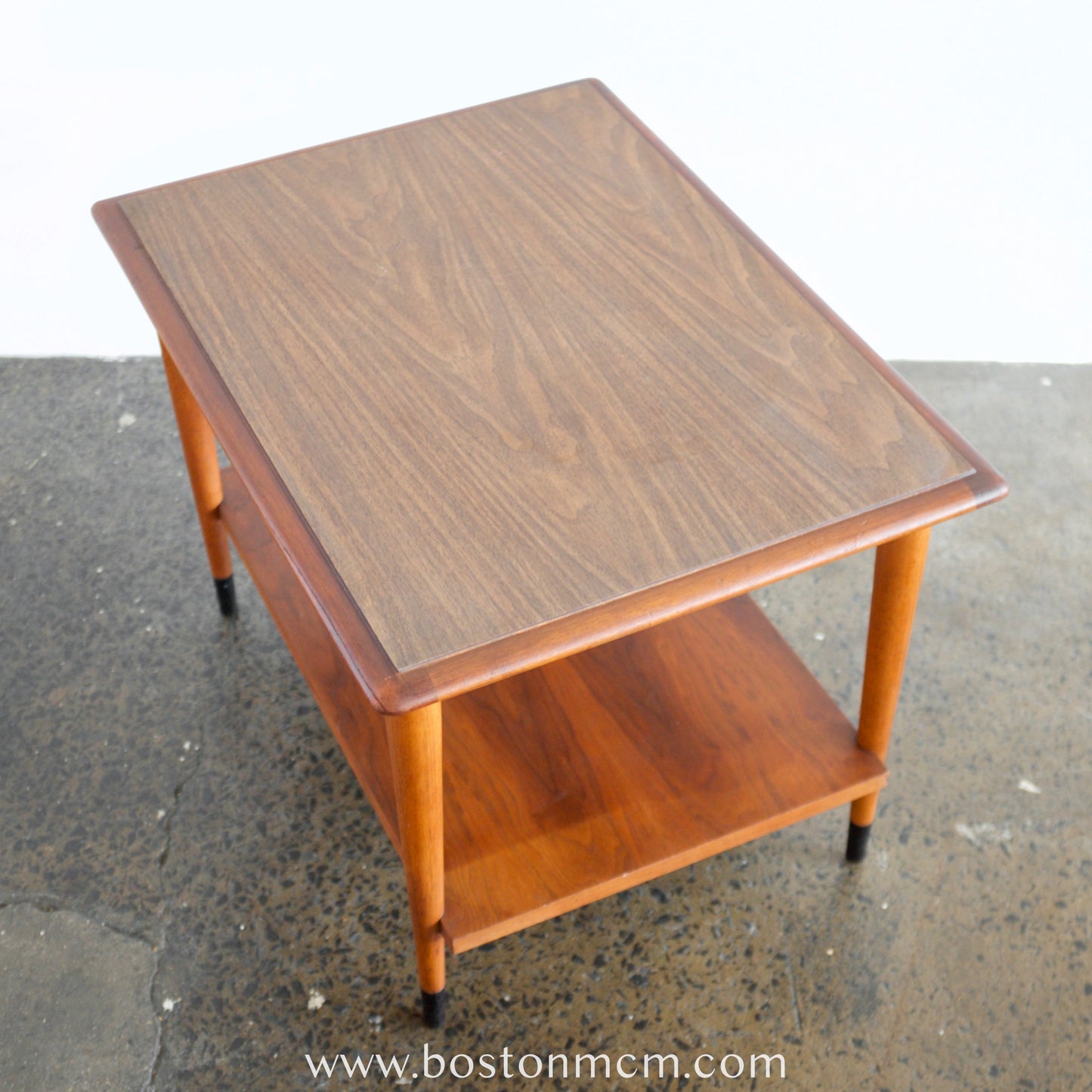 Lane "Acclaim II" Walnut & Laminate Side Table