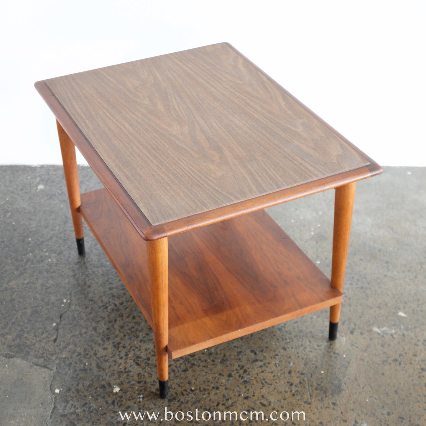 Lane "Acclaim II" Walnut & Laminate Side Table