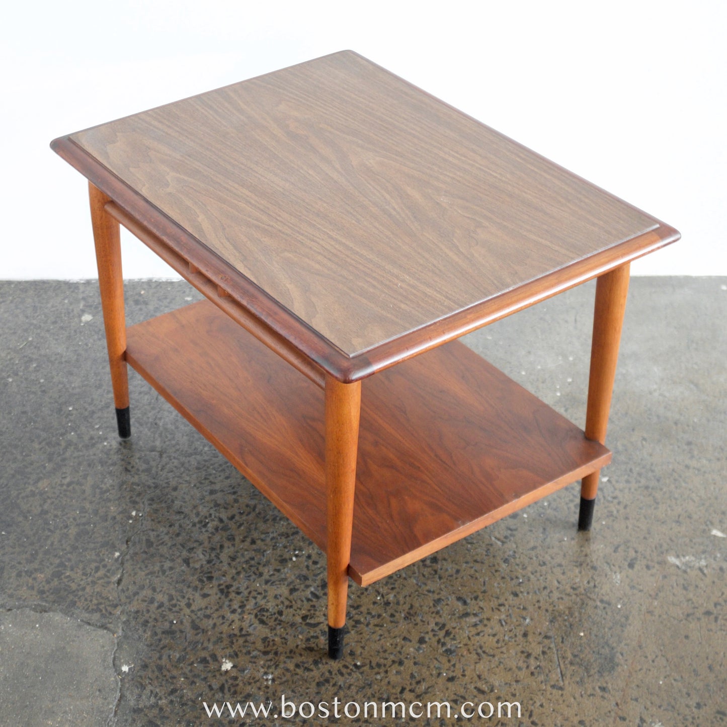 Lane "Acclaim II" Walnut & Laminate Side Table