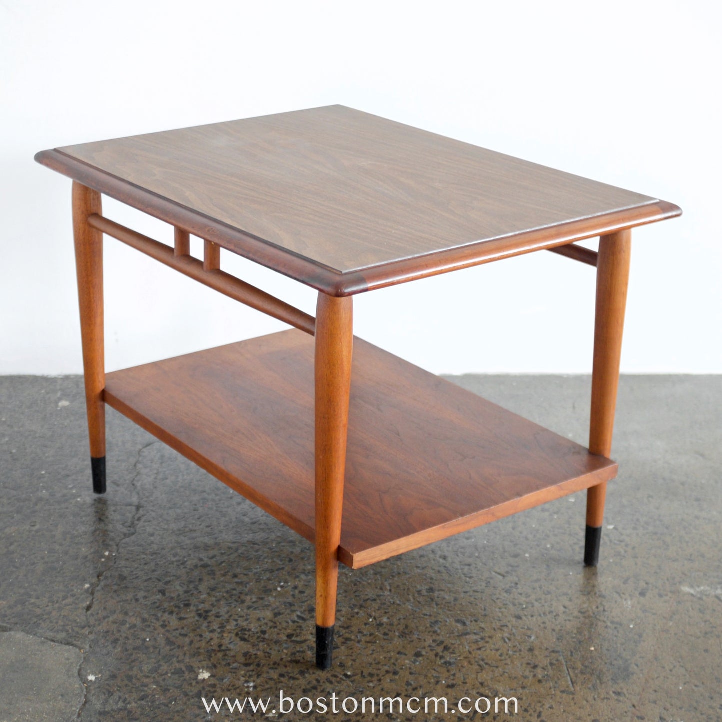 Lane "Acclaim II" Walnut & Laminate Side Table