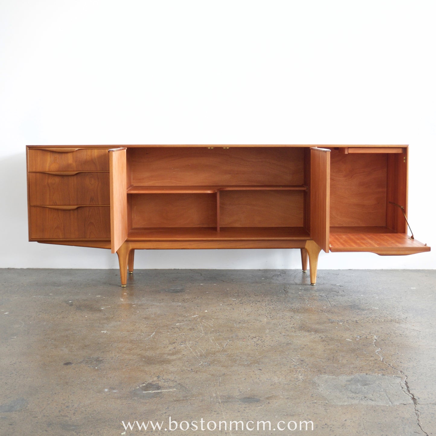 A.H. Mcintosh "Dunvegan" Teak Credenza Designed by Tom Robertson