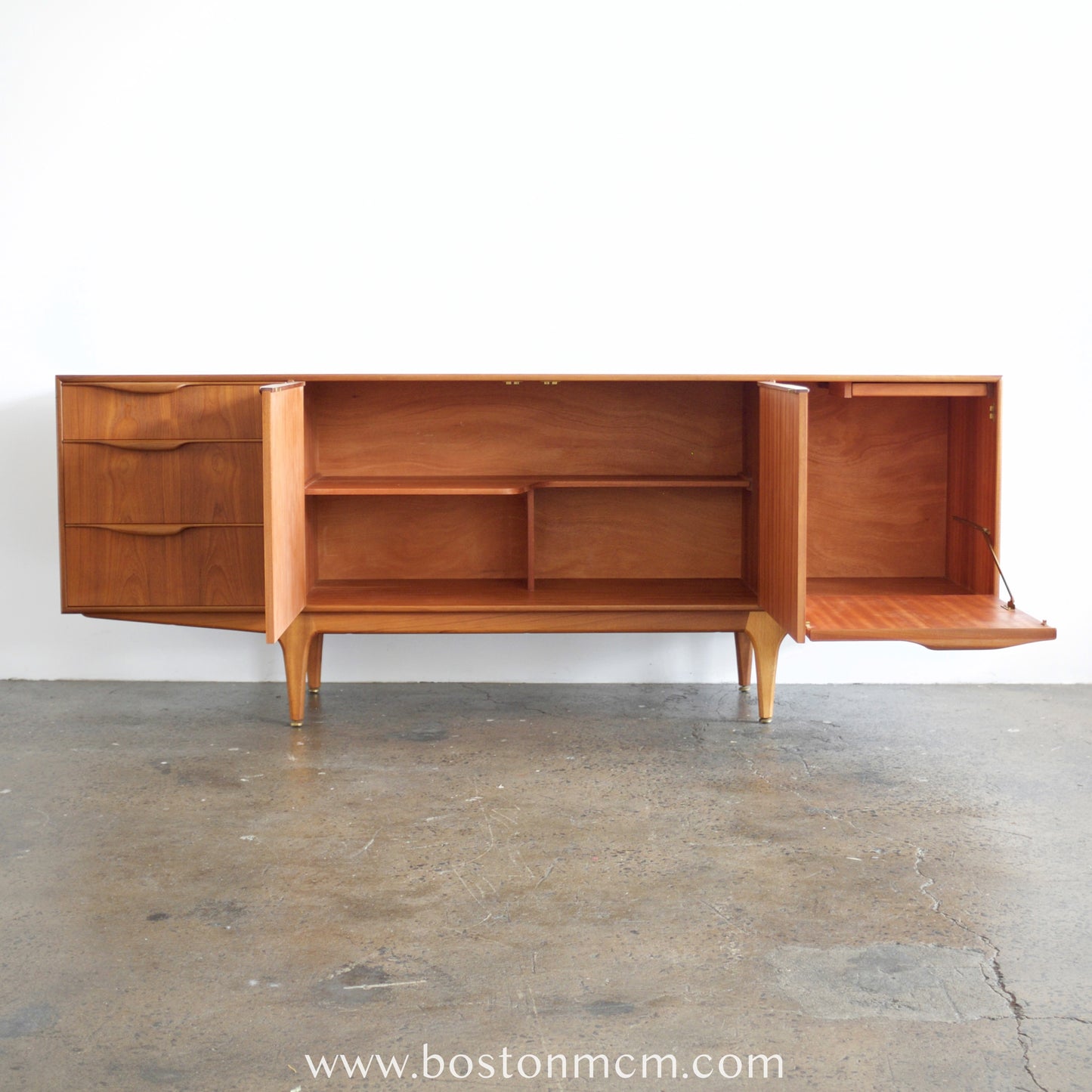 A.H. Mcintosh "Dunvegan" Teak Credenza Designed by Tom Robertson