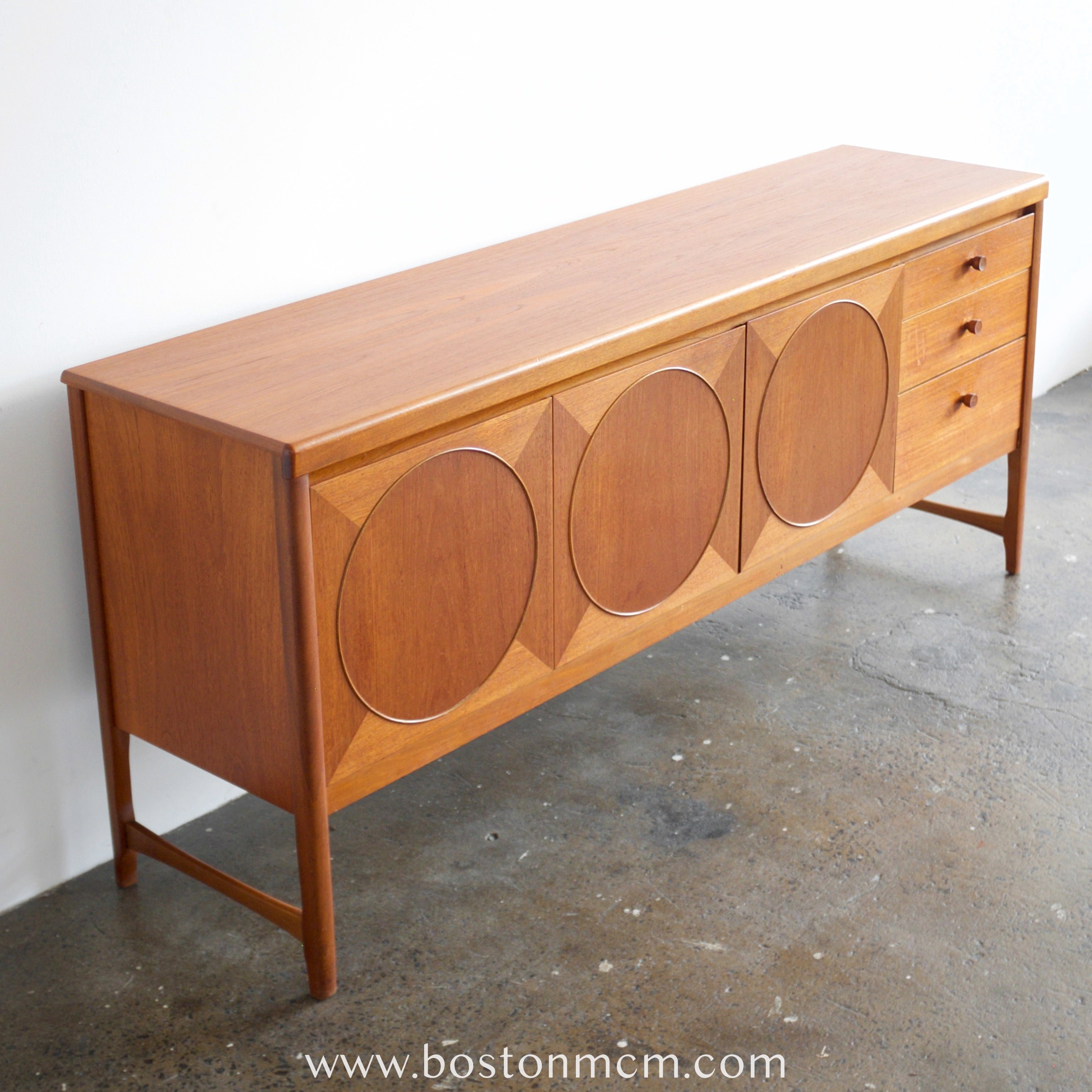 Vintage Mid Century Modern Nathan Furniture Teak 
