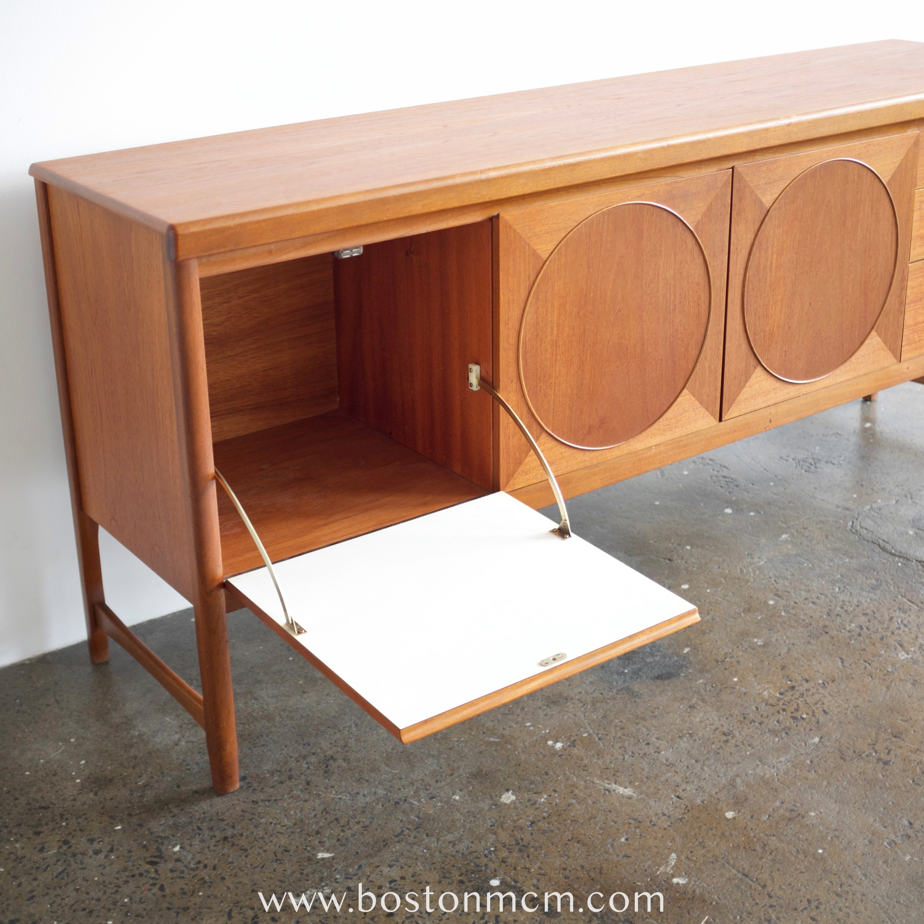 Vintage Mid Century Modern Nathan Furniture Teak 