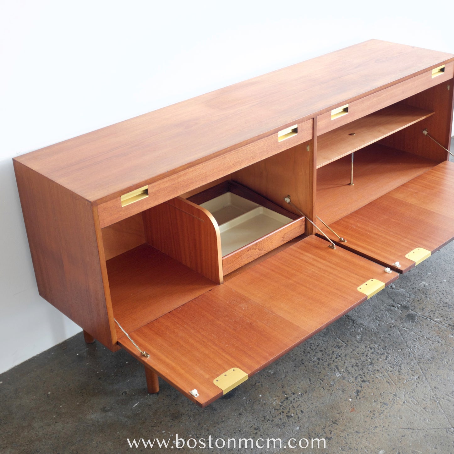 Greaves & Thomas Teak Credenza