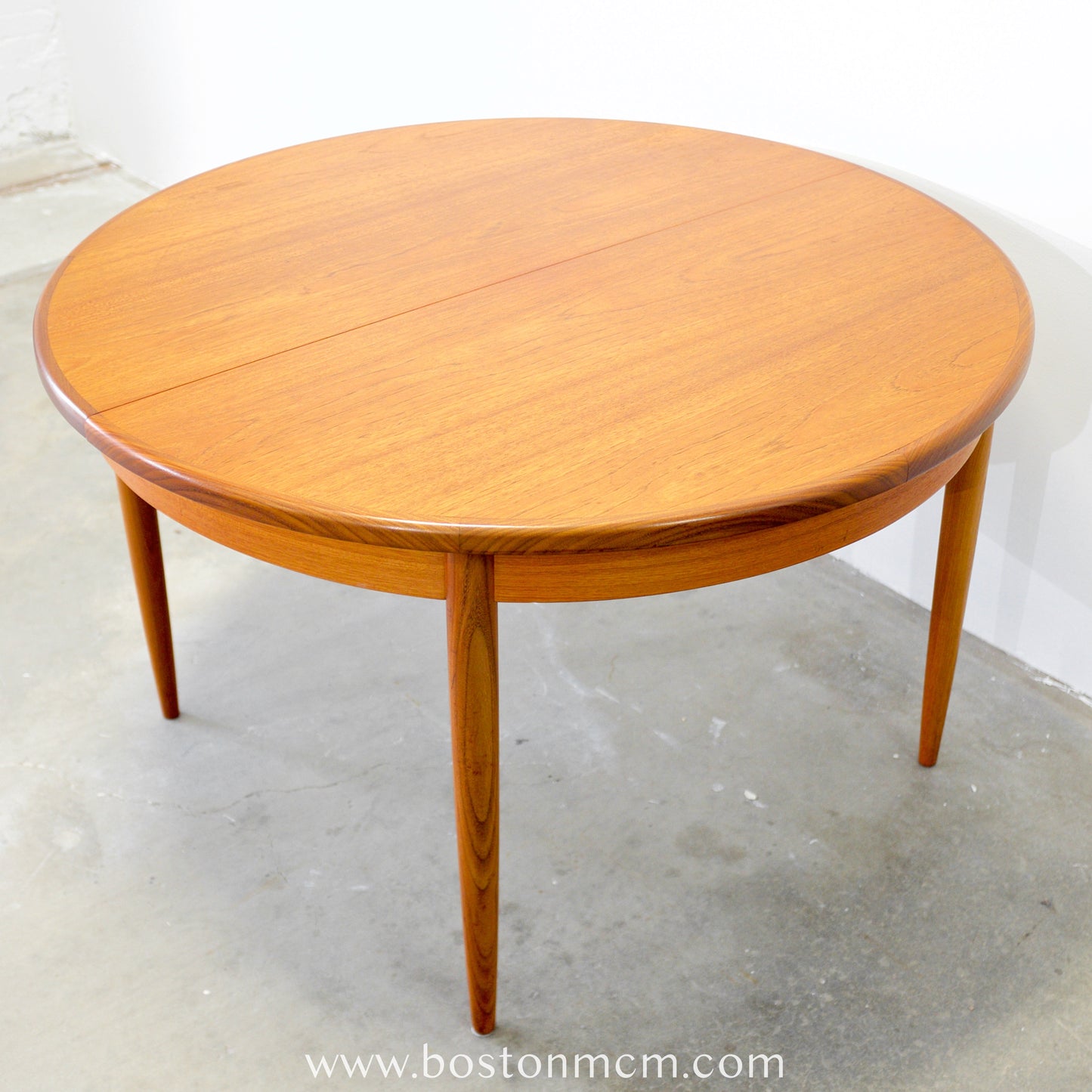 G-Plan "Fresco" Teak Round Dining Table Designed by V. B. Wilkins