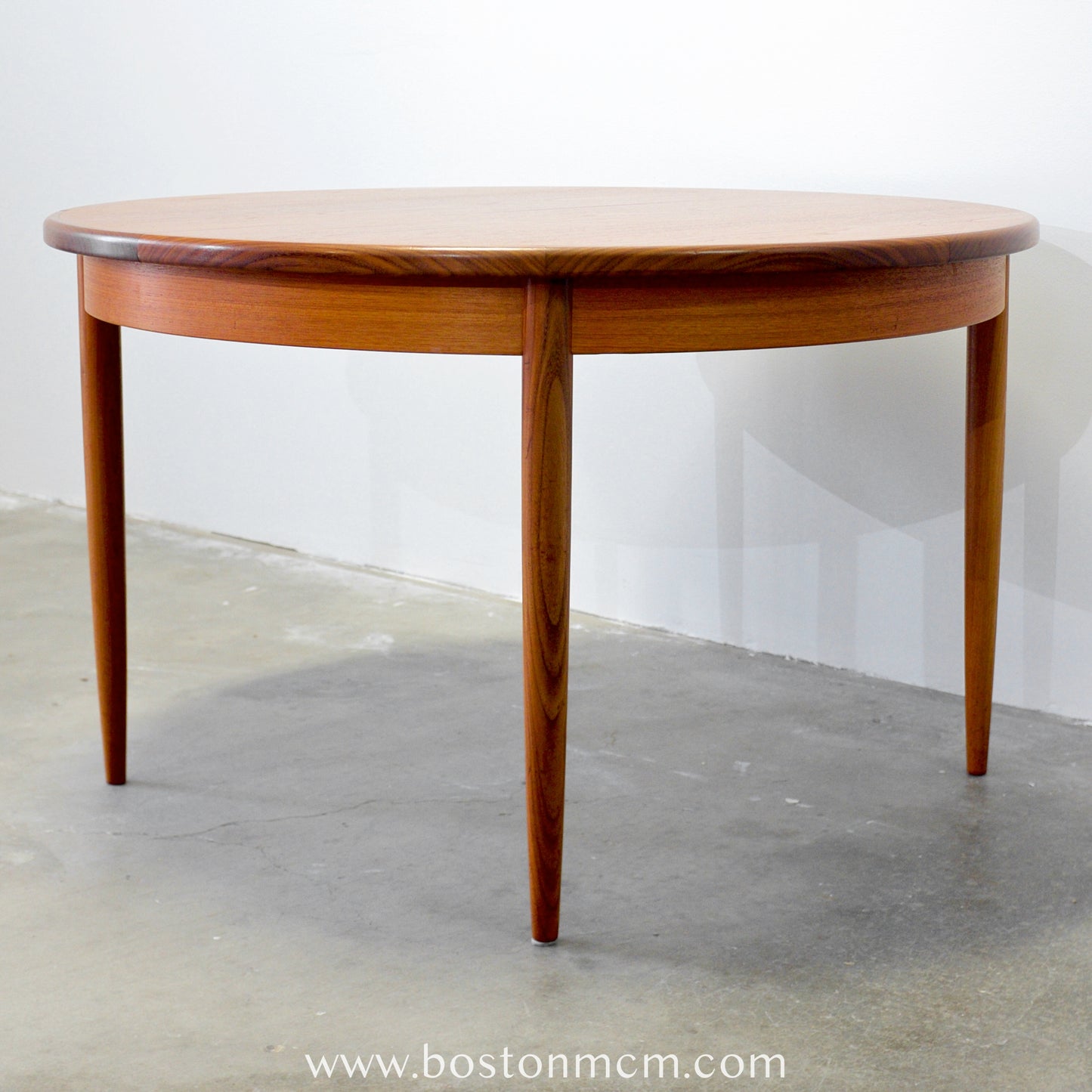 G-Plan "Fresco" Teak Round Dining Table Designed by V. B. Wilkins