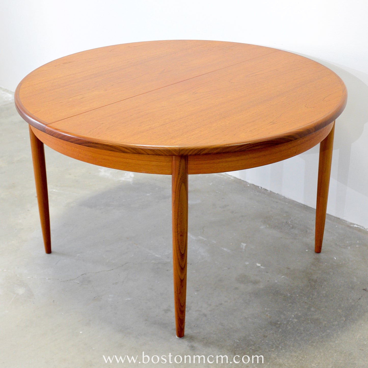 G-Plan "Fresco" Teak Round Dining Table Designed by V. B. Wilkins