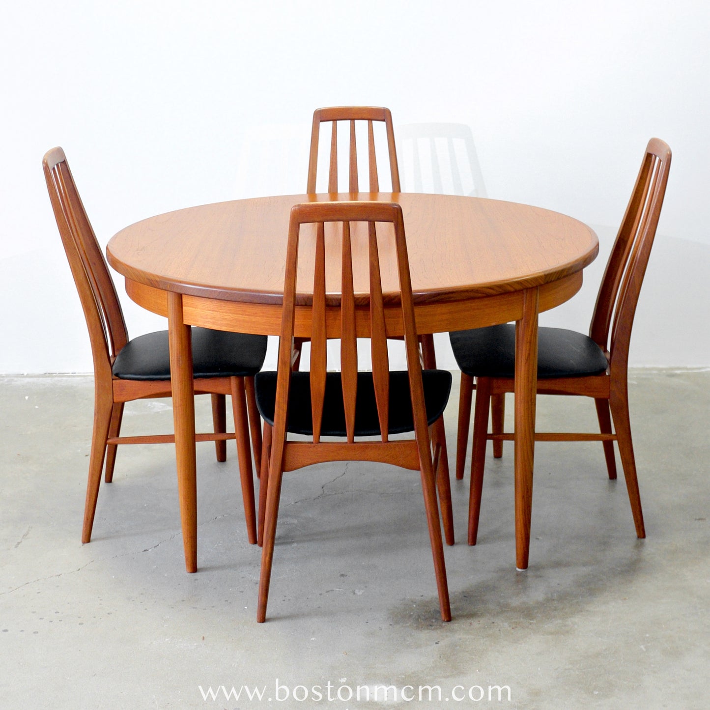 G-Plan "Fresco" Teak Round Dining Table Designed by V. B. Wilkins