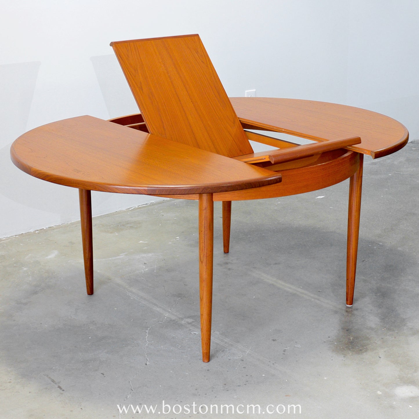 G-Plan "Fresco" Teak Round Dining Table Designed by V. B. Wilkins