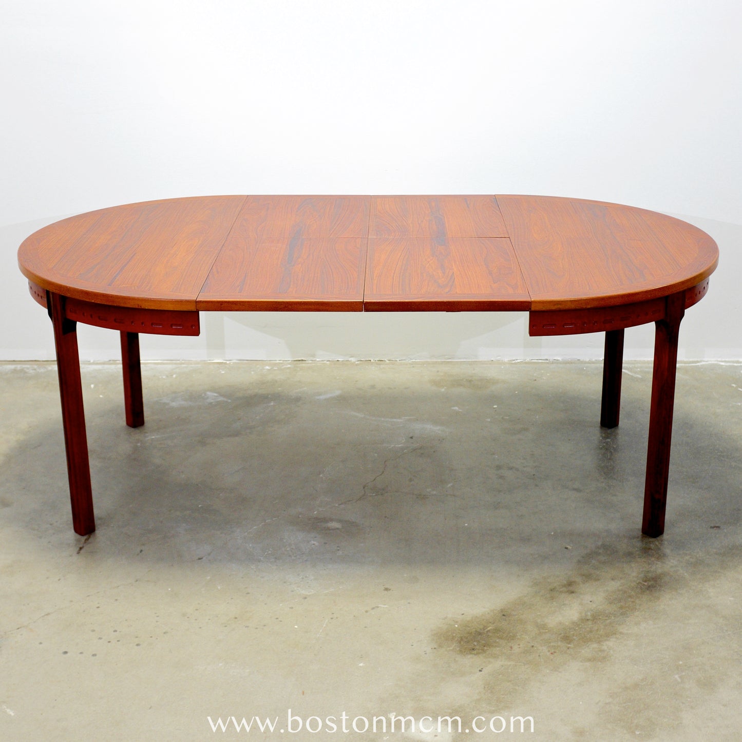 Troeds Bjärnum Rosewood  "Rimbo" Dining Table Designed by Leif & Bengt Troedsson