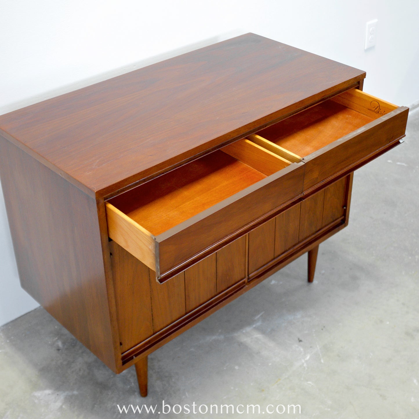 Dixie Furniture Walnut Credenza / Buffet