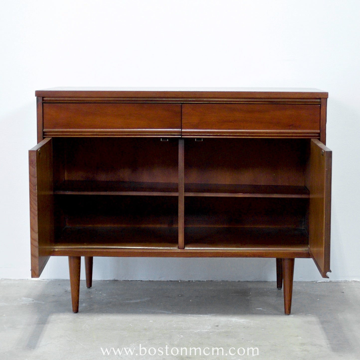 Dixie Furniture Walnut Credenza / Buffet