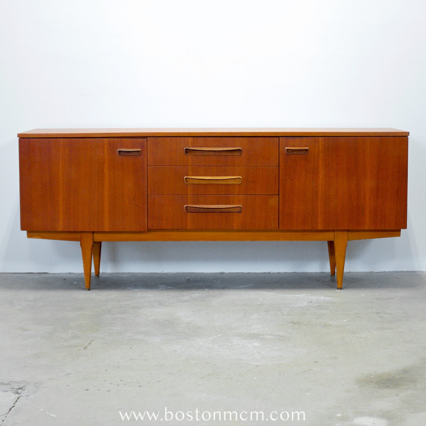 British Teak Credenza