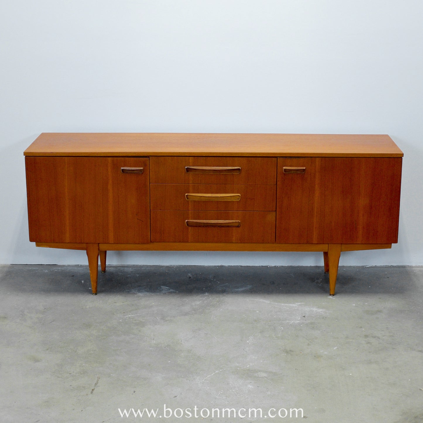 British Teak Credenza