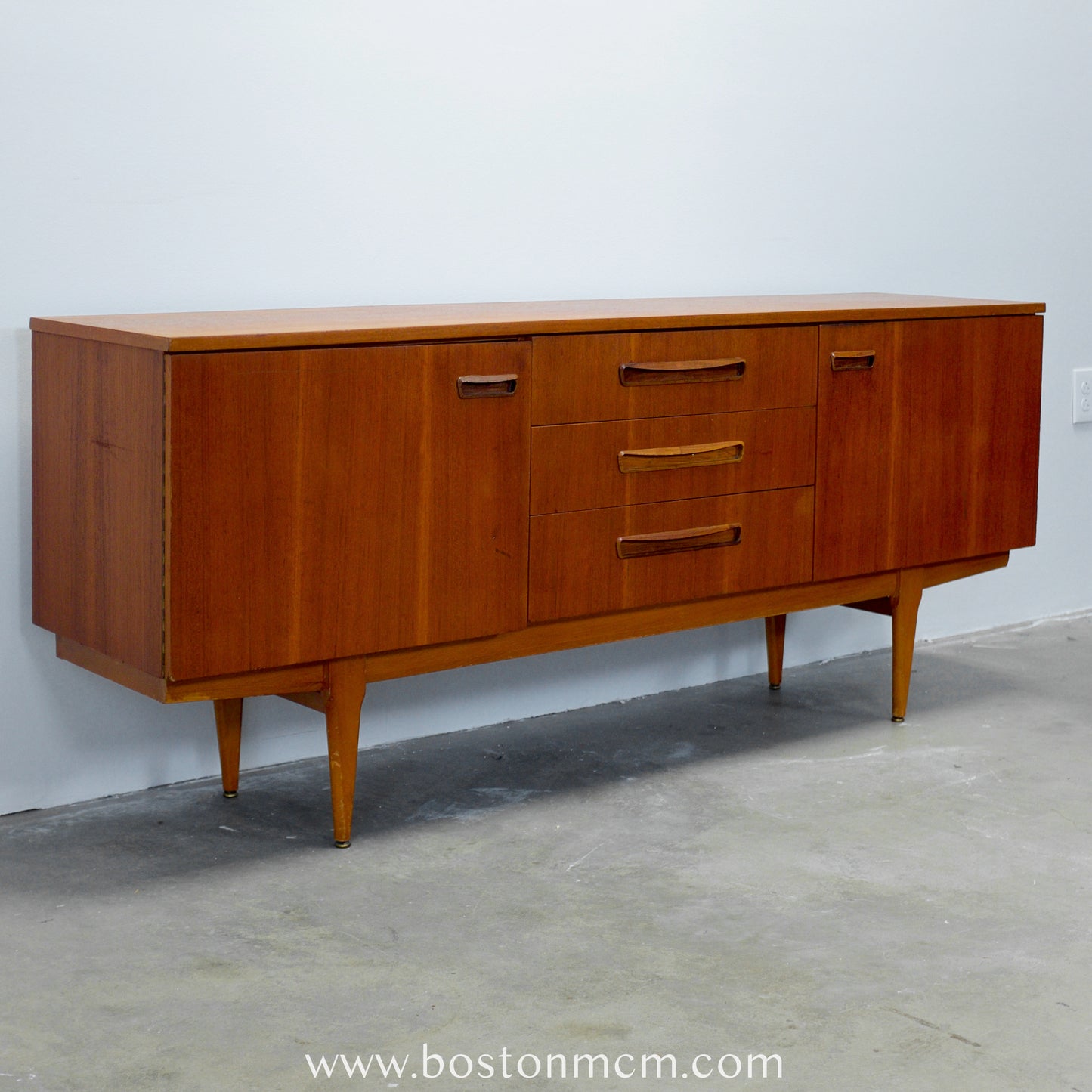 British Teak Credenza